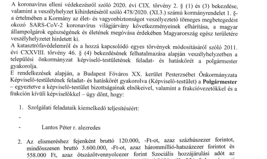 Lantos Alezredes és a gyermekvédelem ügye Pesterzsébeten